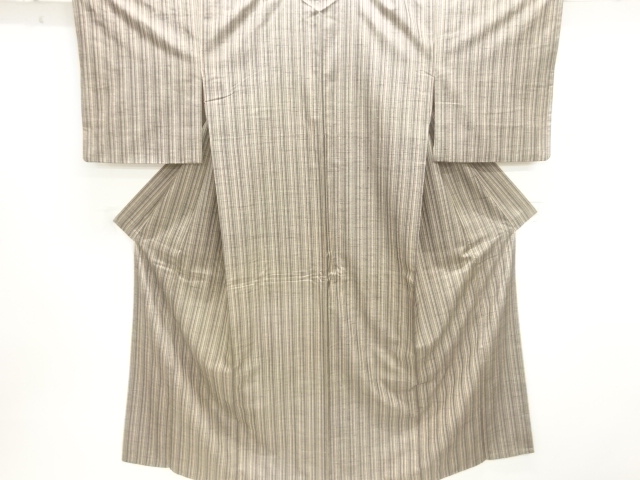 JAPANESE KIMONO / TSUMUGI / STRIPE